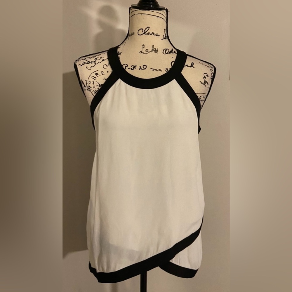 NWT AQUA Sleeveless Halter Blouse/Top